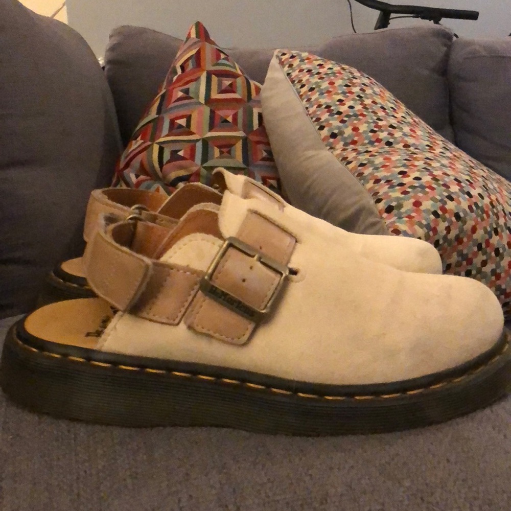 GENUINE Doc Martens Jorge II Suede Velcro Slingbacks